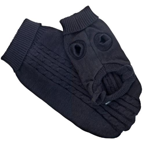 Dogman varm hvalpetrøje i strik – perfekt til kolde dage