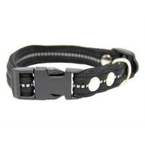 Fenriz halsbånd - sort med refleks