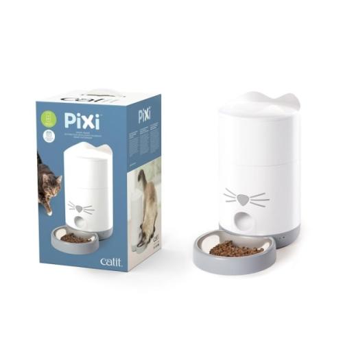Automatisk kattefoderdispenser fra Catit med smartphone-kontrol.