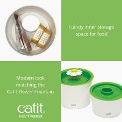 BPA-fri Catit Senses Multifeeder – skånsom fodring.