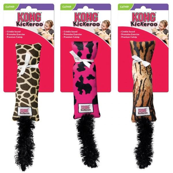 KONG Cat Kickeroo Pattern – Sjov og aktiverende kattelegetøj