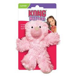 KONG Kitten Teddy Bear i rød