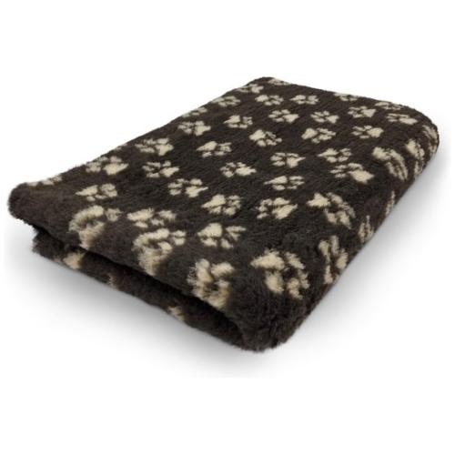 Brunt Vet Bed Non-Slip – Blødt & Skridsikkert Hundetæppe 75x100cm