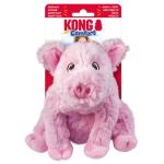 KONG Comfort Kiddos Pig Small – Blødt og sjovt hundelegetøj.