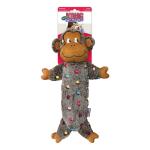 KONG Low Stuff Speckles Monkey – Knitrelyd og sjovt hundelegetøj.