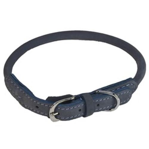 KW RACY luksus hundehalsbånd i blødt rundsyet læder