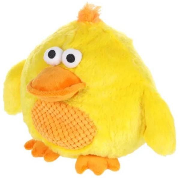 Nando And hundelegetøj i blødt plys med squeaker