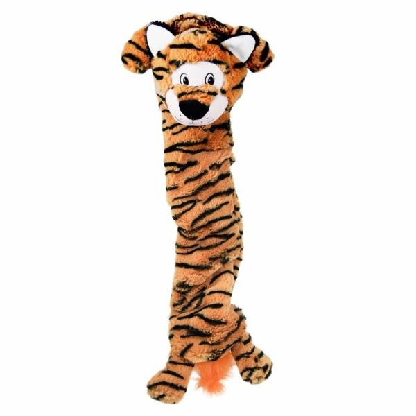 KONG Stretchezz Tiger XL hundelegetøj i orange