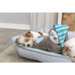 Bamse med indbygget hjertelyd, designet til at berolige hunde i stressende situationer.