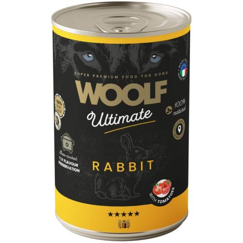 Dåse hundefoder 92 % kaninkød – mager og proteinrig kost