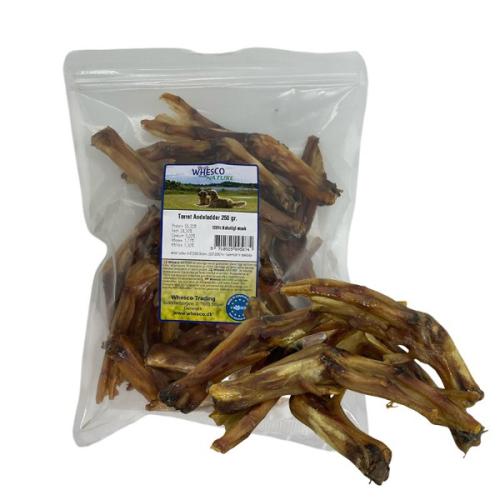 Knasende sprøde andefødder