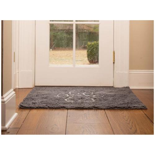 Dørmåtte af  stærkt absorberende mikrofiber