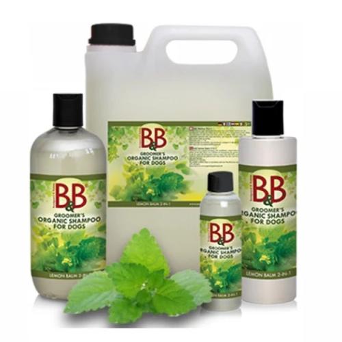 Hundefrisørens egen økologiske shampoo med balsameffekt