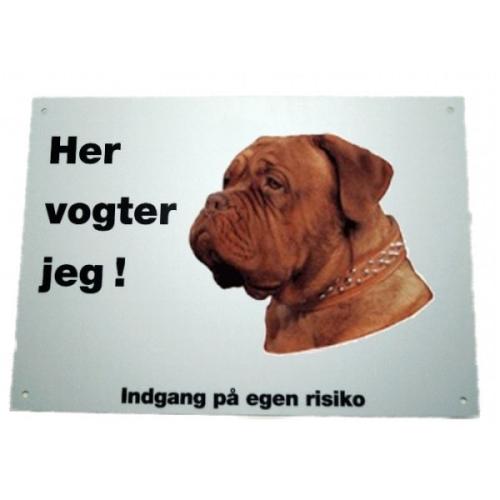 Her vogter jeg - Dogue De Bordeaux