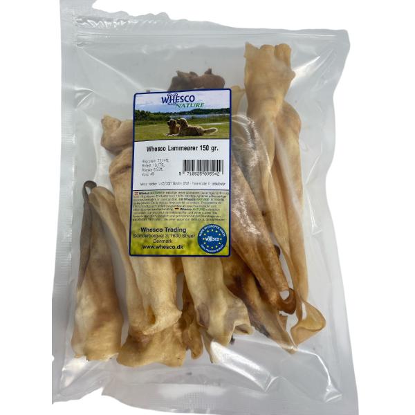 Lammeører med mild smag – skånsom godbid til sarte hunde