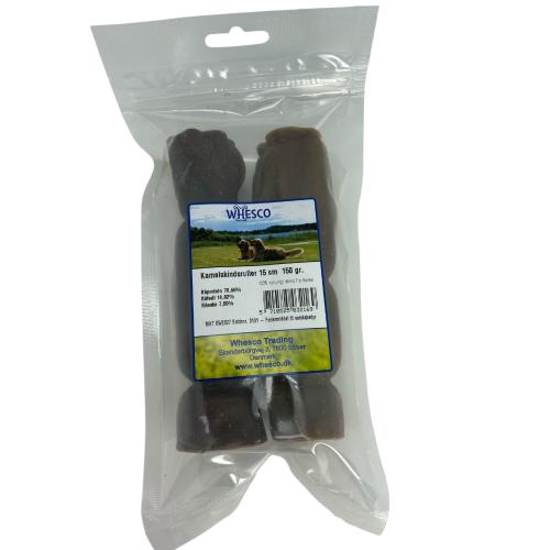 Kamelskindsruller som naturlig hundegodbid fra Whesco 