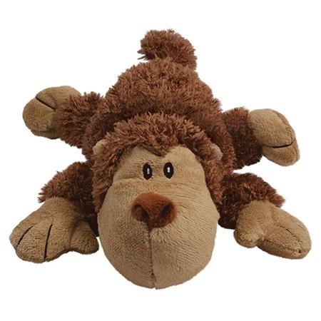 Lille Kong bamse i naturlige farver med pivelyd