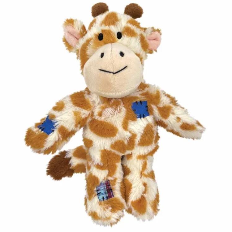 Girafflegetøj fra Kong med indvendigt repskelet