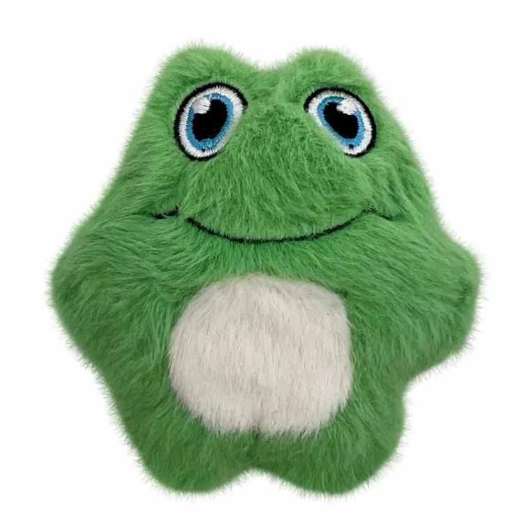 Mini frø fra Kong med fuldkrops squeaker