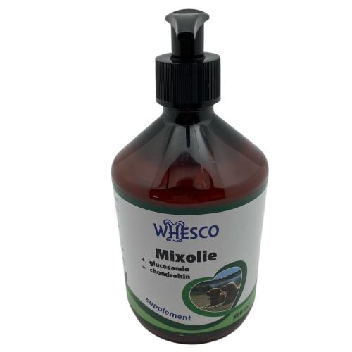 Whesco Mixolie med lakseolie, fårefedt og glucosamin