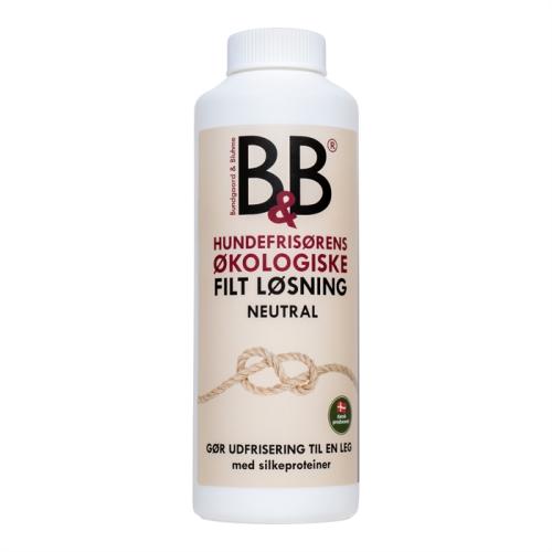 B&B Hundefrisørens økologiske Filt Løsning Neutral 