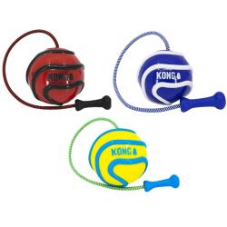Flydende hundelegetøj fra KONG til leg på land og i vand