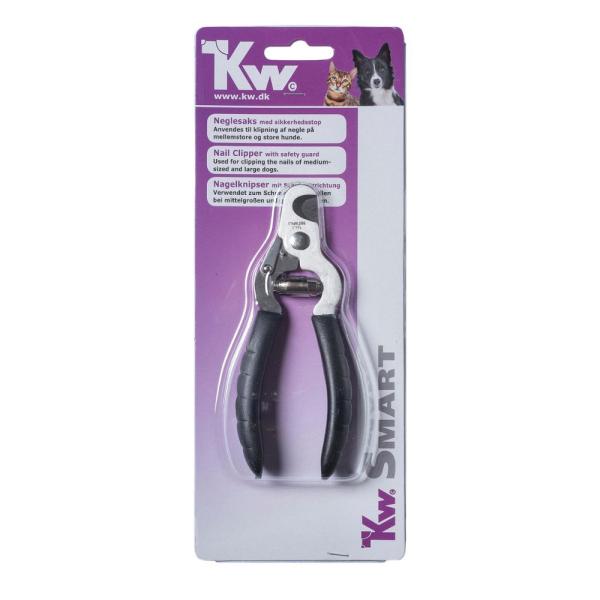 KW Smart neglesaks med sikkerhedsstop til hunde