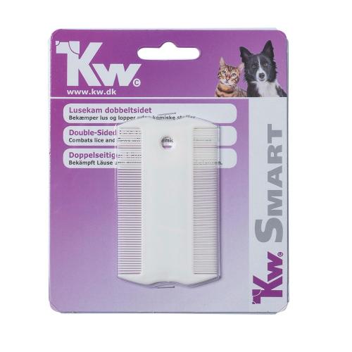 KW Smart lusekam 2-sidet til hunde og katte