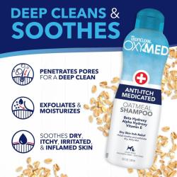 Hundeshampoo med havre til tør og irriteret hud