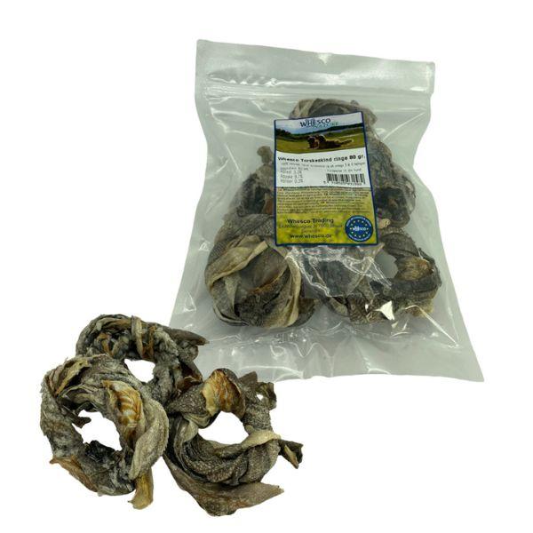 Naturlig godbid med torskeskind ringe fra EU