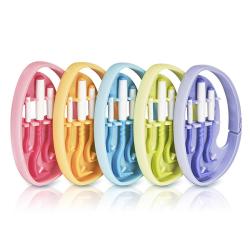 Flåtfjerner i ClipBox med 3 størrelser i pastel farver til hund og kat.