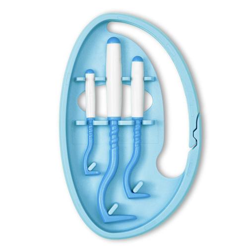 Tick Twister flåtfjerner sæt med 3 størrelser til effektiv fjernelse af flåter.