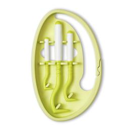 Praktisk flåttang i ClipBox til hund, kat og mennesker i flotte farver