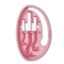 Flåttang sæt i pastel farver til kæledyr og mennesker med ClipBox