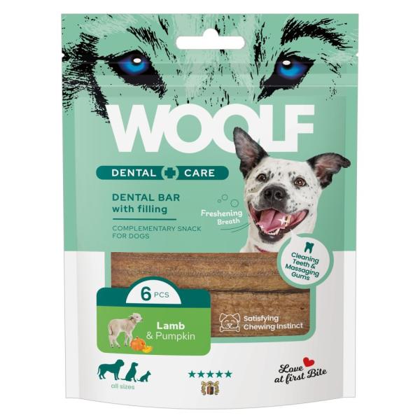 Woolf Dental Care tyggebar med lam og græskar