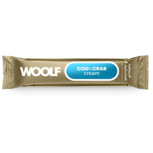 Cremet kattesnack med torsk fra Woolf