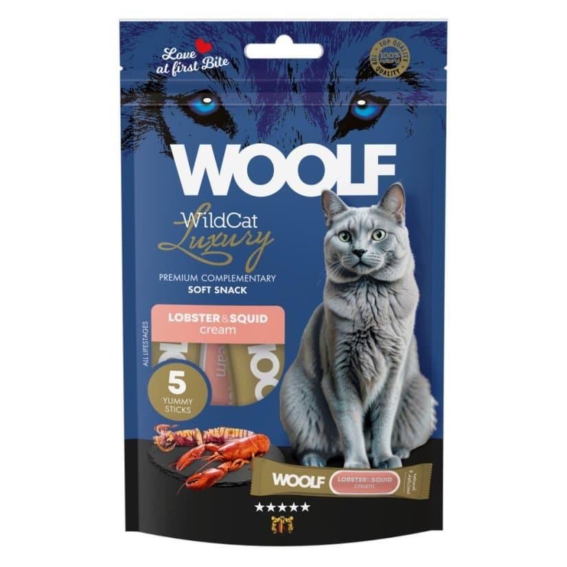 Woolf Wildcat Cat Cream med hummer og blæksprutte