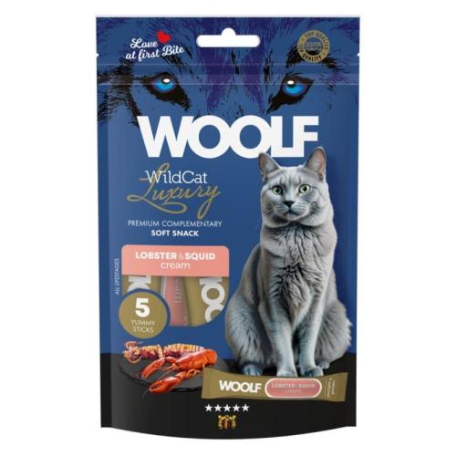 Woolf Wildcat Cat Cream med hummer og blæksprutte