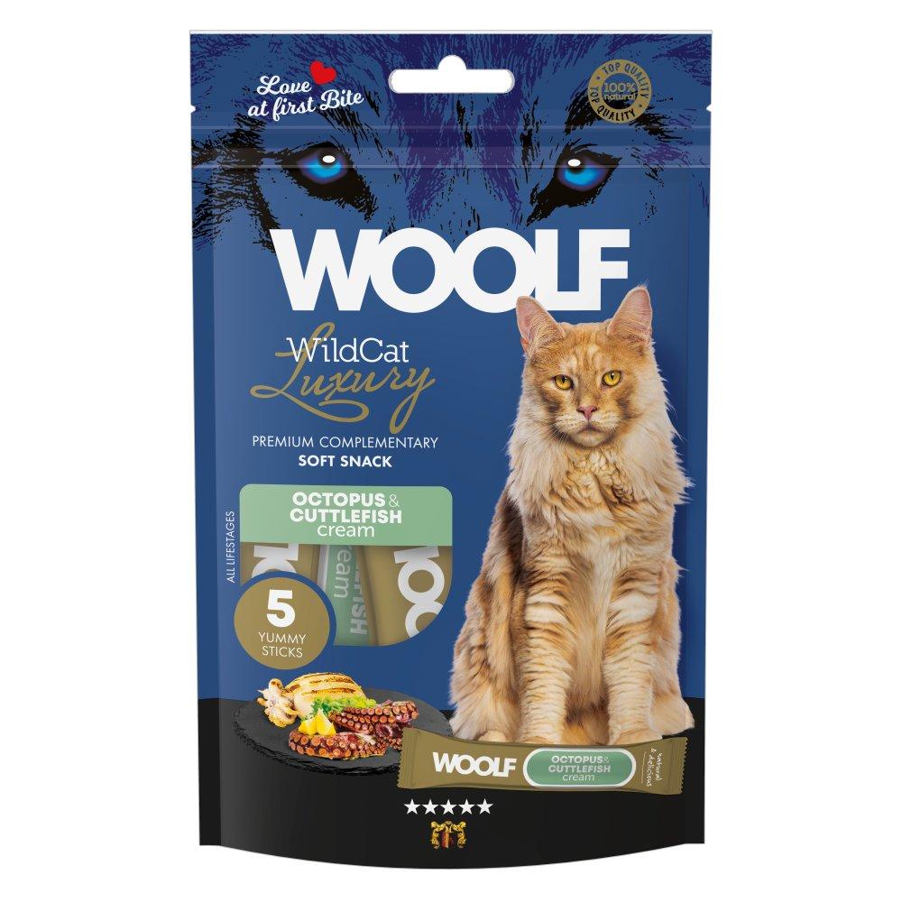 Woolf Wildcat Cat Cream med blæksprutte og sepia