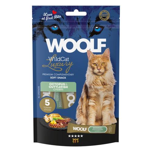 Woolf Wildcat Cat Cream med blæksprutte og sepia