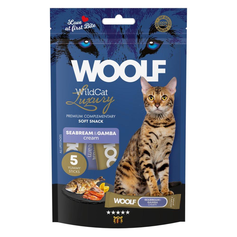 Woolf Wildcat Cat Cream med havbrasen og gamba