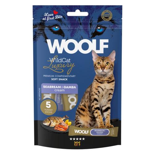 Woolf Wildcat Cat Cream med havbrasen og gamba
