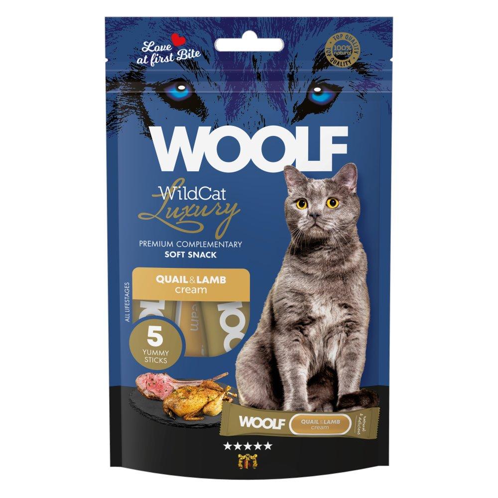 Woolf Wildcat Cat Cream med vagtel og lam