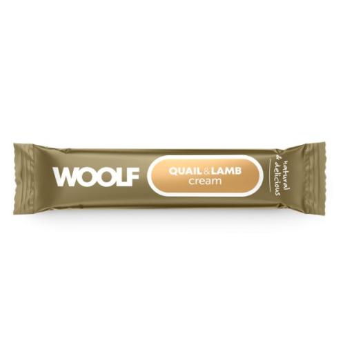 Cremet kattesnack med vagtel fra Woolf