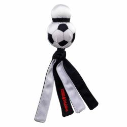KONG apportlegetøj til hund med squeaker og football design
