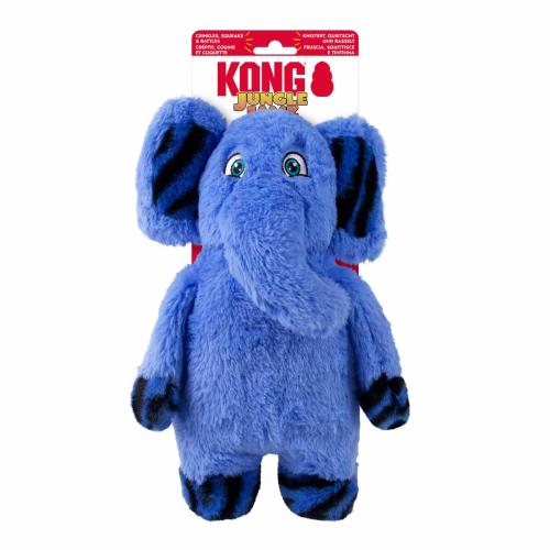 KONG Jungle Jamz Elephant plyslegetøj til hund