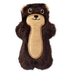 KONG hundelegetøj i plys med helkrops squeaker