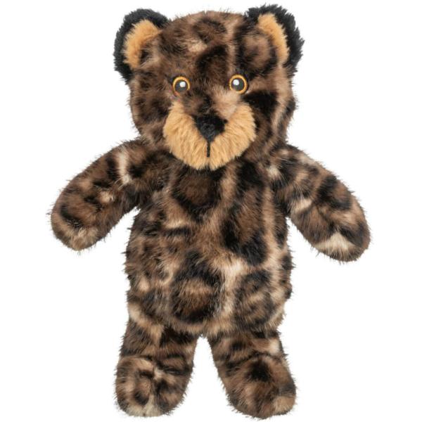 Trixie leopard bjørn med lyd i blød plys