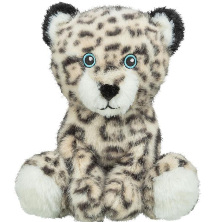 Trixie sneleopard i blød plys med lyd