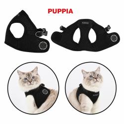 Kat med Puppia kattesele i army